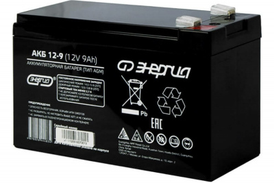 Аккумулятор АКБ 12-9 Энергия Е0201-0043