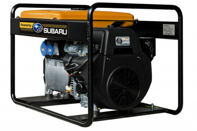 Бензиновый генератор SUBARU EB12,0/230-SLЕ с блоком АВР
