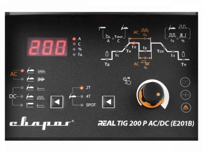 Инверторный сварочный аппарат Сварог REAL TIG 200 P AC/DC (E201B)